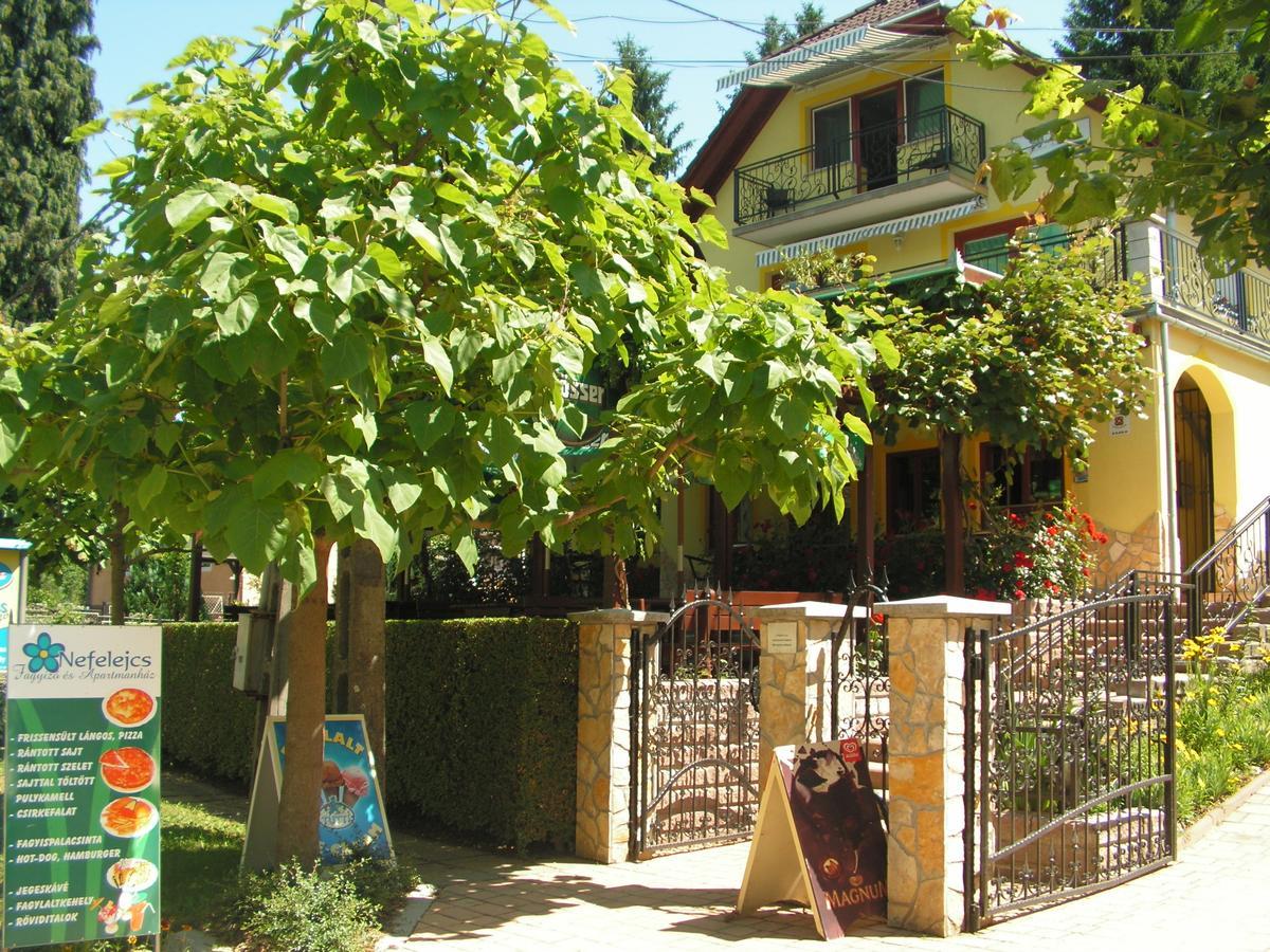 Nefelejcs Fagyizo Es Apartmanhaz Kistolmacs Exterior photo